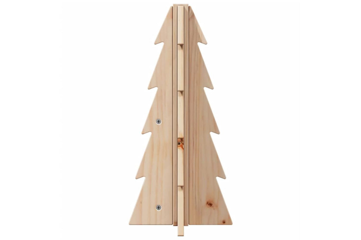 Vidaxl Wooden Christmas Tree For Decoration 49 Cm Solid Wood Pine-4