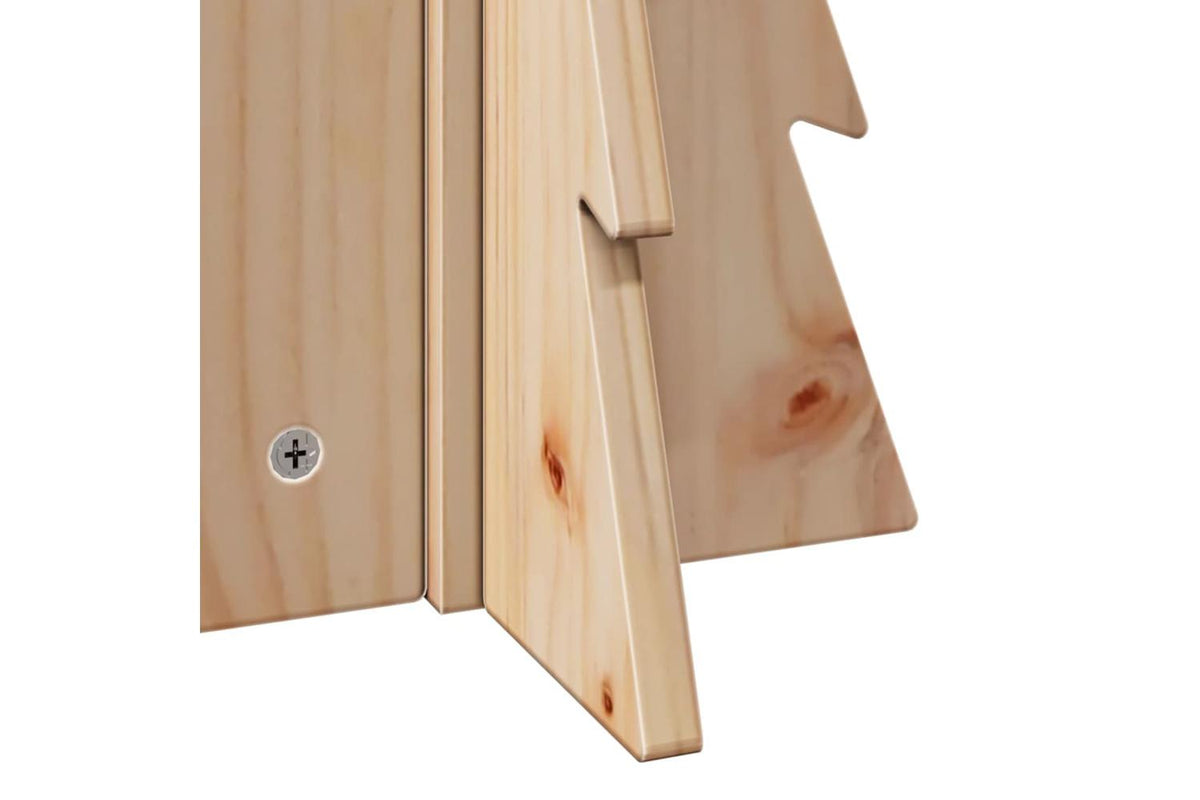 Vidaxl Wooden Christmas Tree For Decoration 49 Cm Solid Wood Pine-6