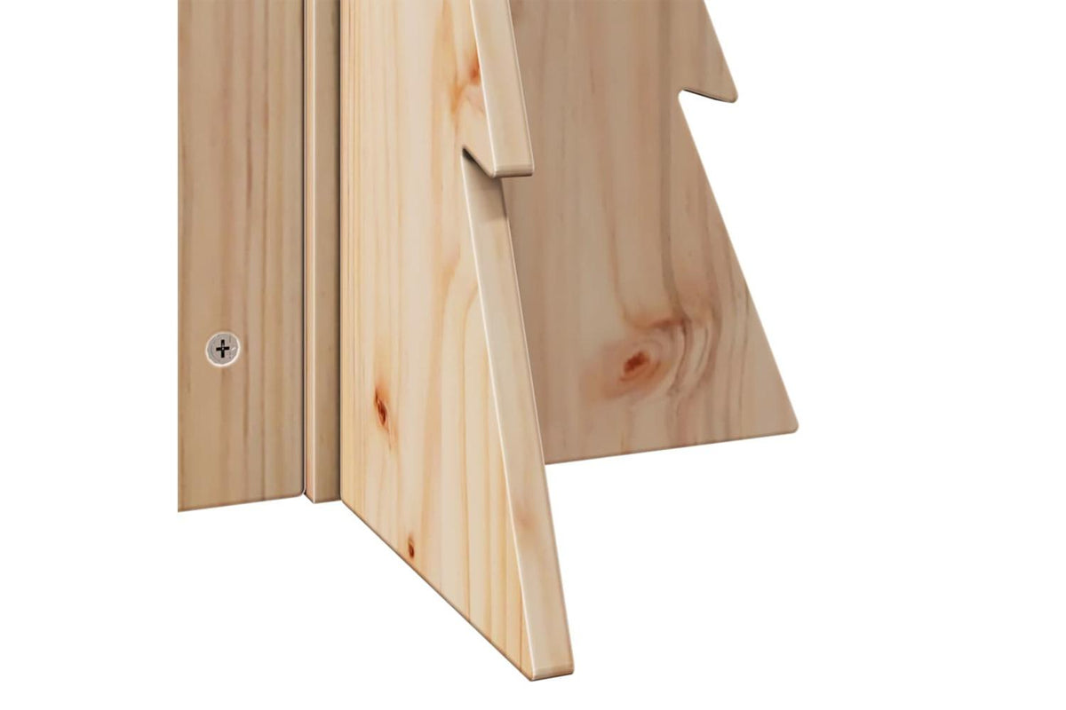 Vidaxl Wooden Christmas Tree For Decoration 695 Cm Solid Wood Pine-6