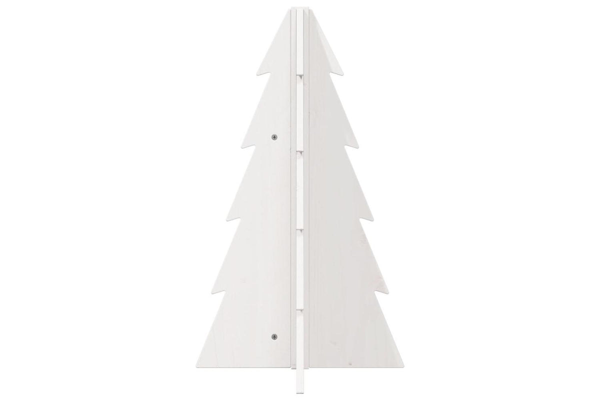 Vidaxl Wooden Christmas Tree For Decoration White 695 Cm-4