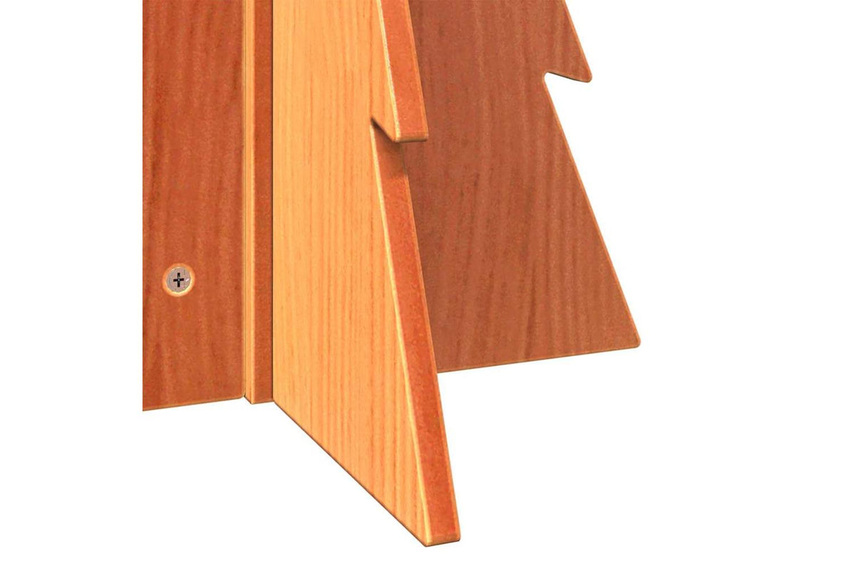 Vidaxl Wooden Christmas Tree For Decoration Wax Brown 695 Cm-6
