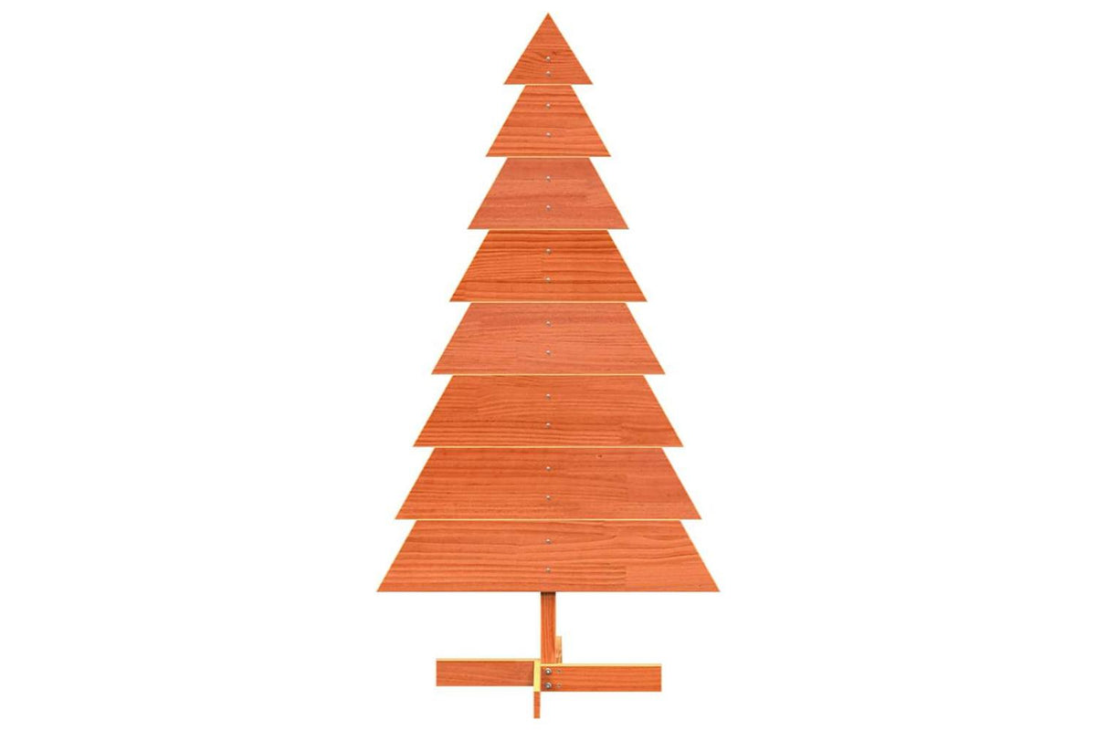 Vidaxl Wooden Christmas Tree For Decoration Wax Brown 150 Cm-3