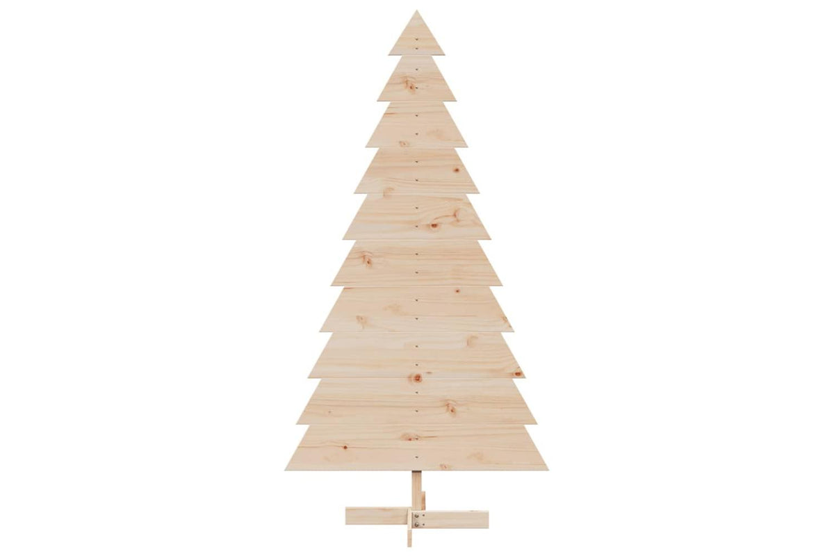 Vidaxl Wooden Christmas Tree For Decoration 180 Cm Solid Wood Pine-3