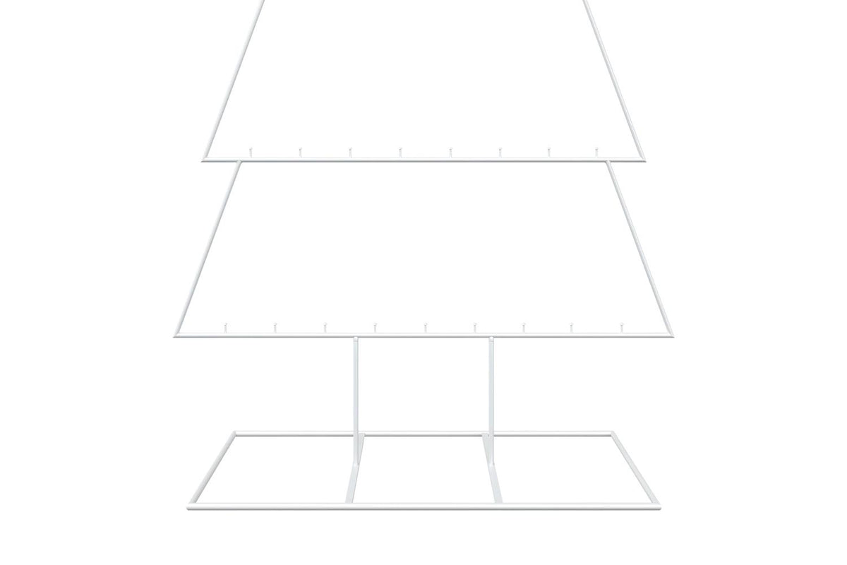 Vidaxl Metal Christmas Tree With Classic Stand Kuopio 210 Cm Steel-6