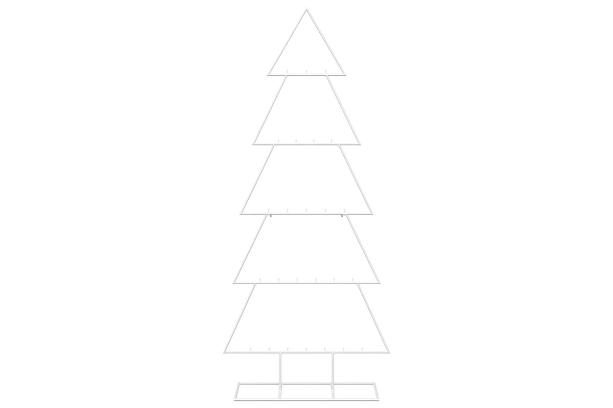 Vidaxl Metal Christmas Tree With Classic Stand Kuopio 150 Cm Steel-4