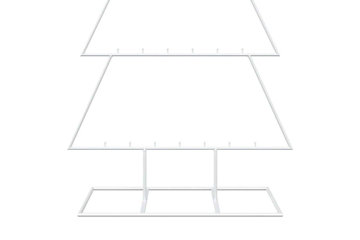 Vidaxl Metal Christmas Tree With Classic Stand Kuopio 150 Cm Steel-6