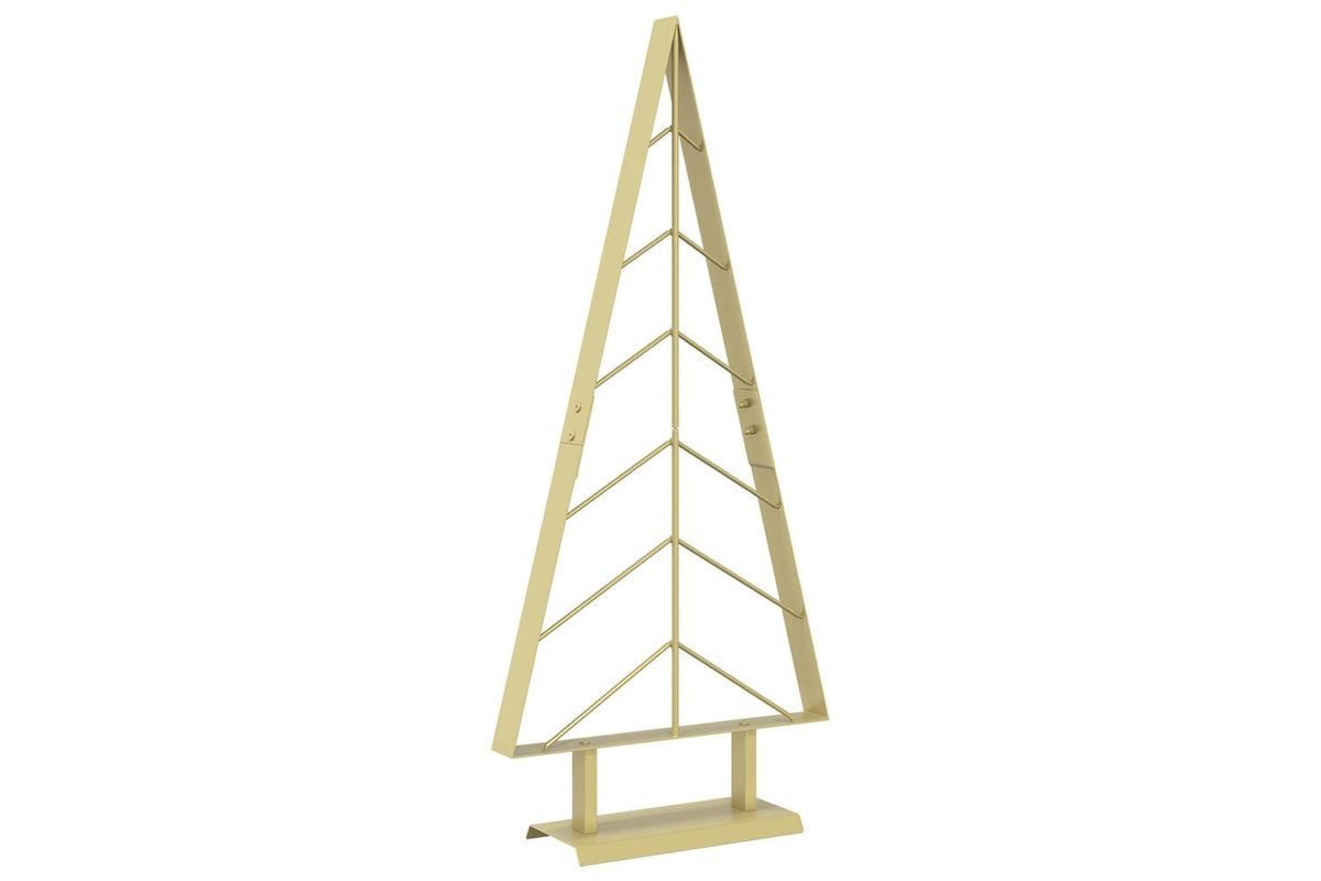 Vidaxl Metal Christmas Tree With Triangle Stand Kuopio 90 Cm Steel-2
