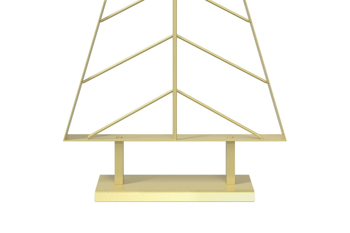 Vidaxl Metal Christmas Tree With Triangle Stand Kuopio 90 Cm Steel-6