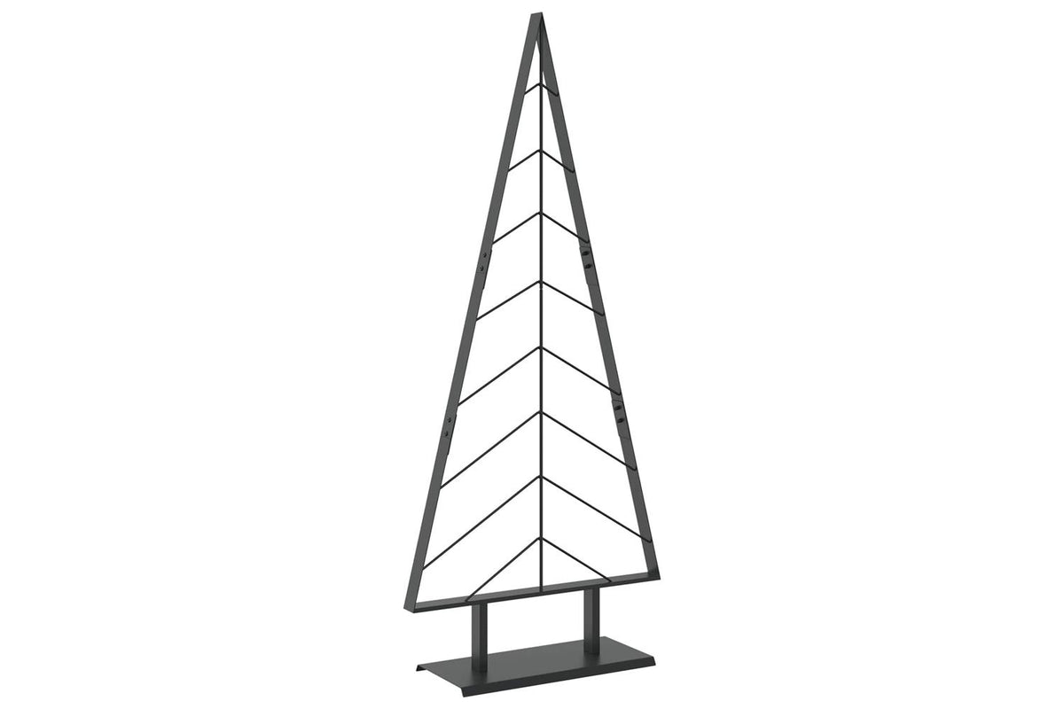 Vidaxl Metal Christmas Tree With Triangle Stand Kuopio 150 Cm Steel-2