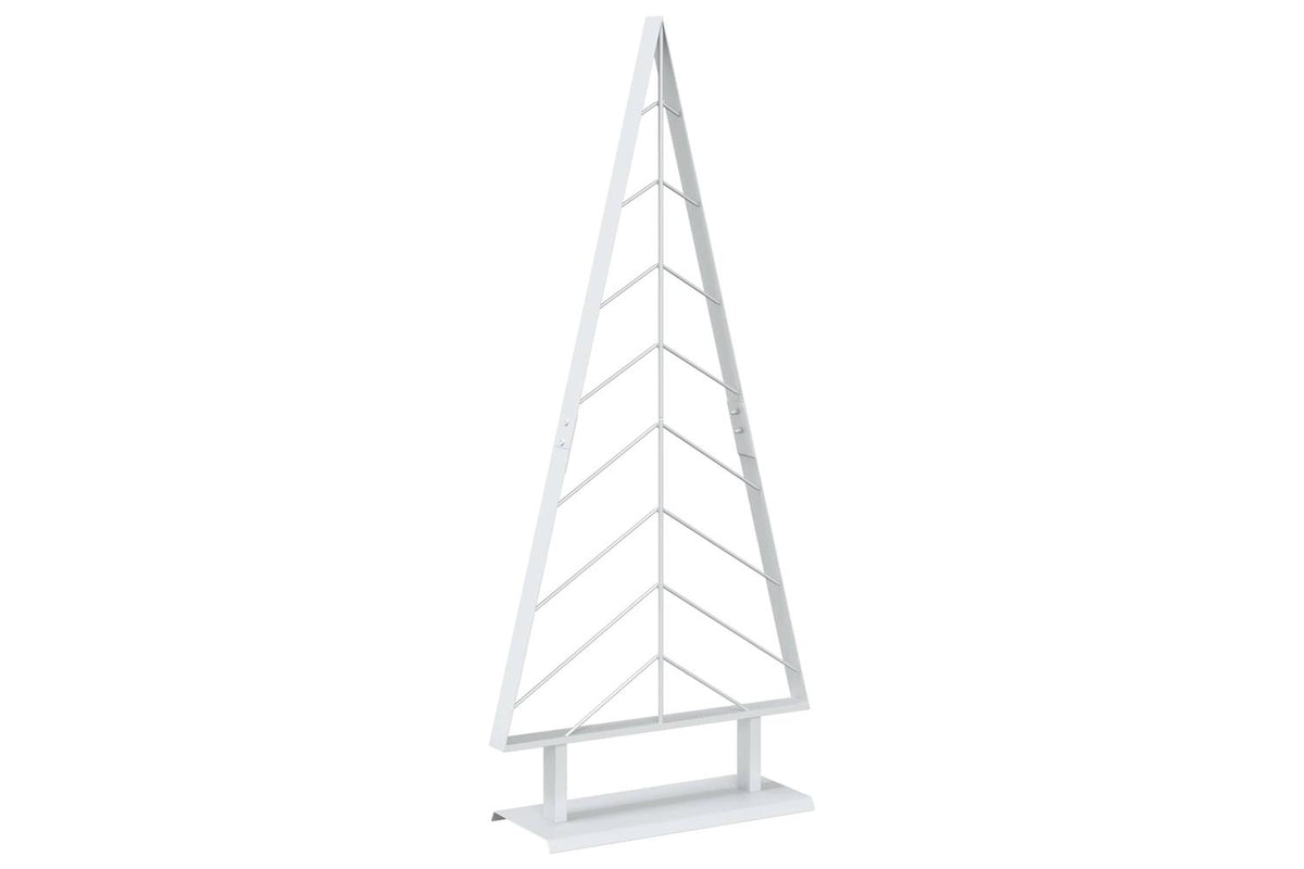 Vidaxl Metal Christmas Tree With Triangle Stand Kuopio 125 Cm Steel-2