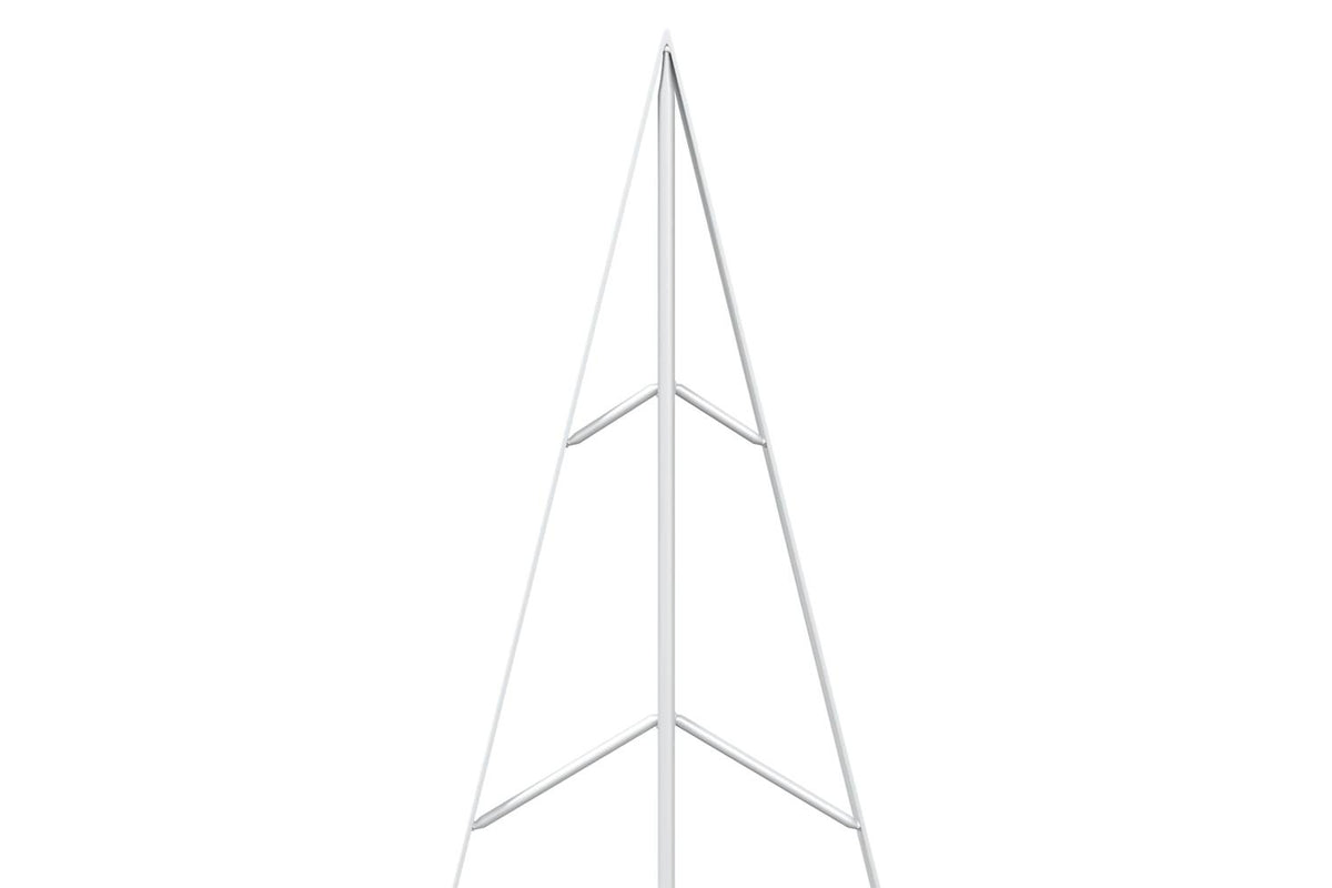 Vidaxl Metal Christmas Tree With Triangle Stand Kuopio 125 Cm Steel-5