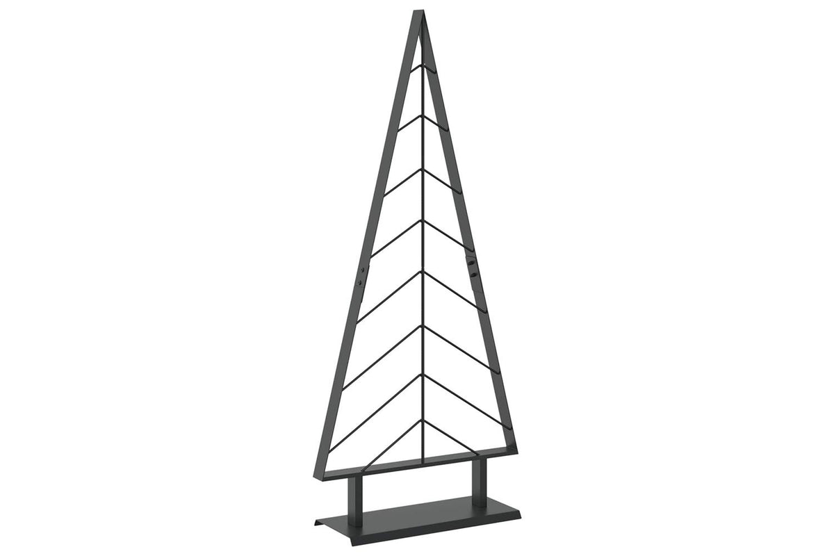 Vidaxl Metal Christmas Tree With Triangle Stand Kuopio 125 Cm Steel