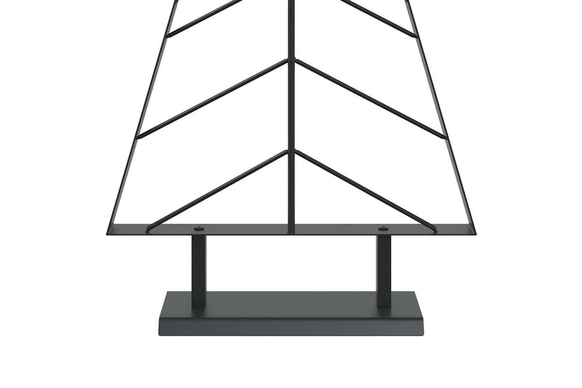 Vidaxl Metal Christmas Tree With Triangle Stand Kuopio 125 Cm Steel-6