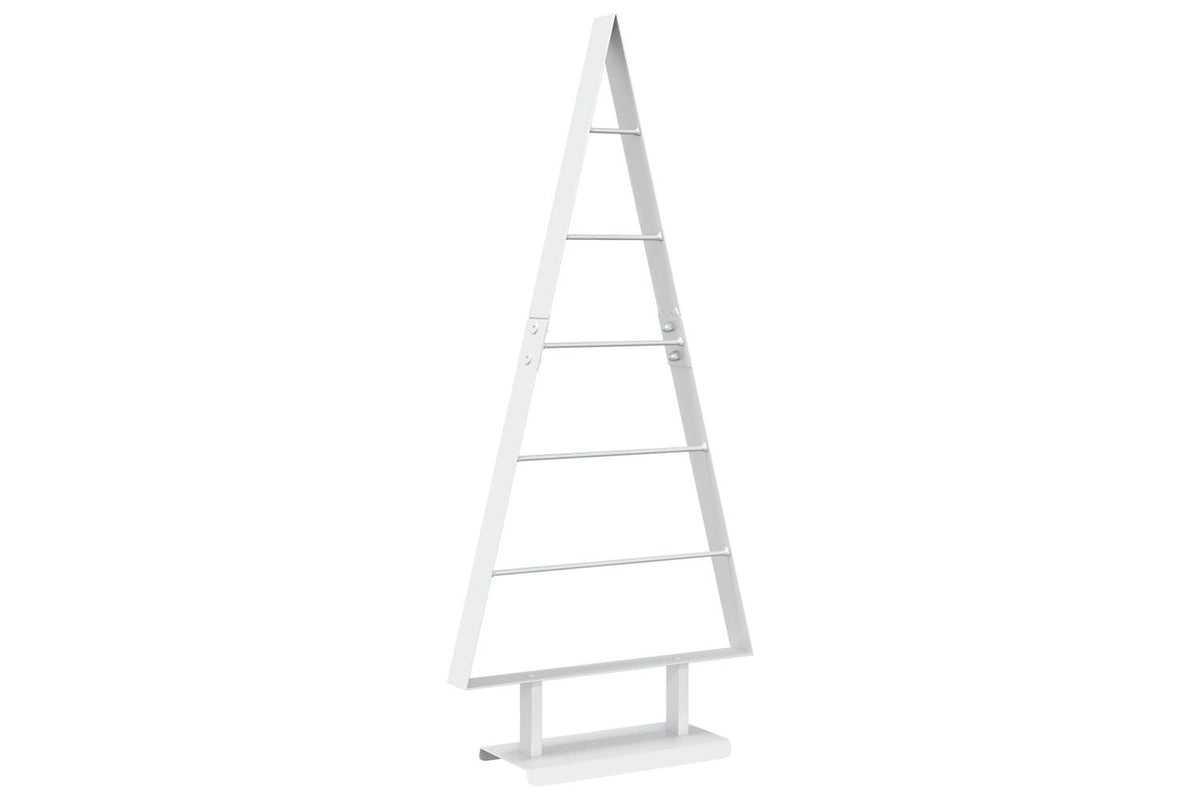 Vidaxl Metal Christmas Tree With Triangle Stand Kuopio 90 Cm Steel-2