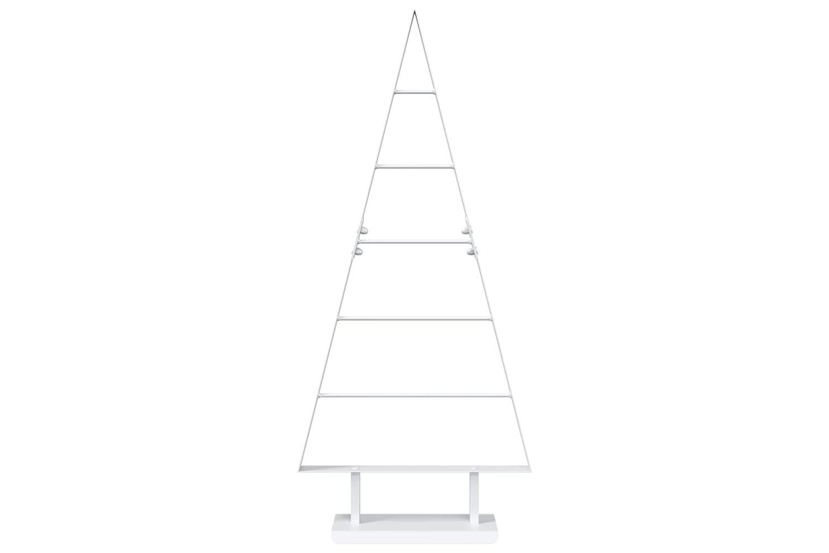Vidaxl Metal Christmas Tree With Triangle Stand Kuopio 90 Cm Steel-4