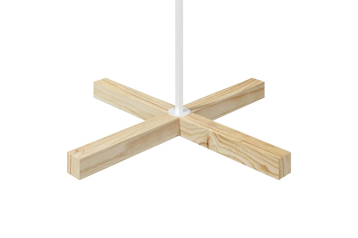 Vidaxl Metal Christmas Tree With Rod Stand Kuopio 210 Cm Steel White-6