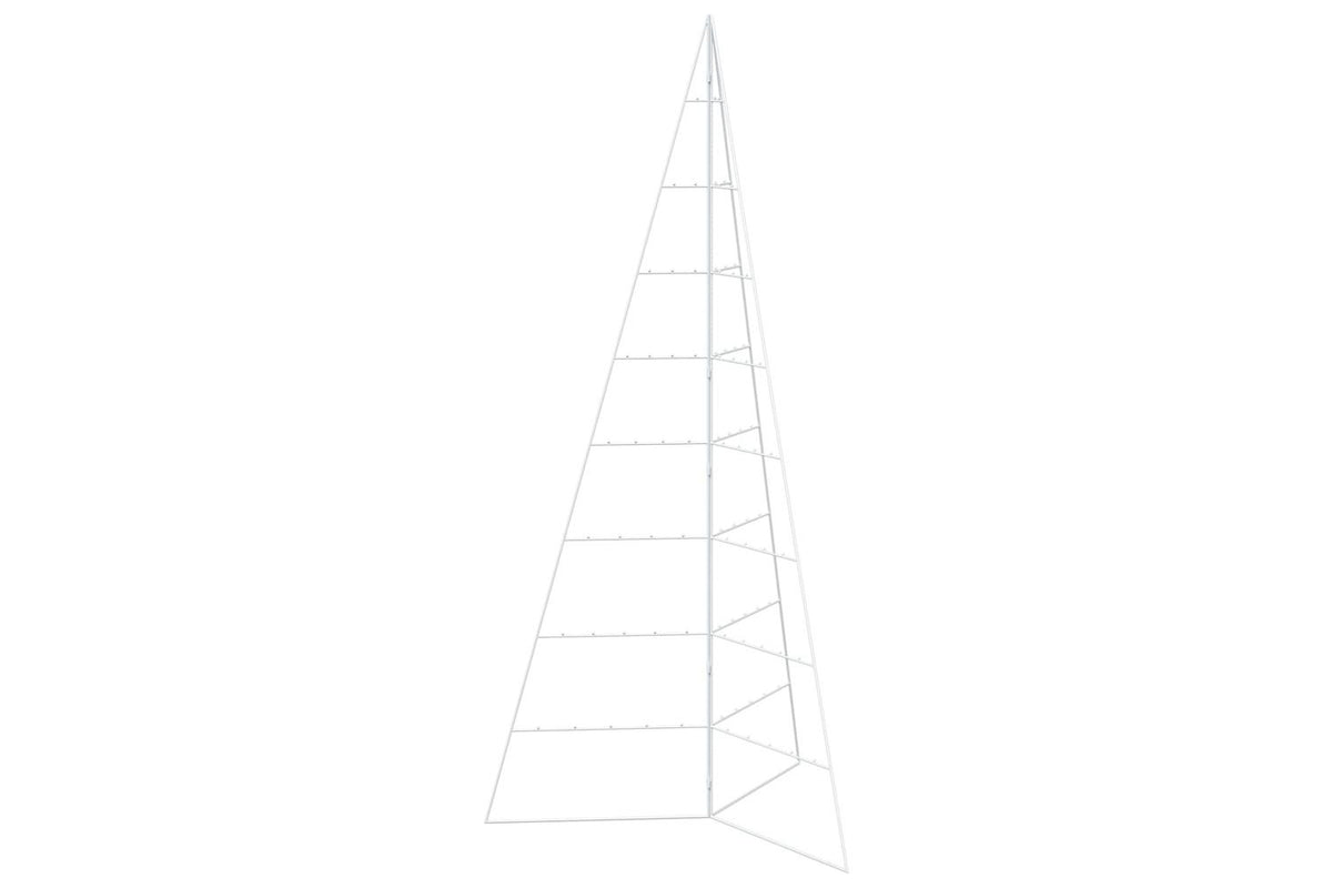 Vidaxl Metal Christmas Tree With Folding Stand Kuopio 210 Cm Steel-2