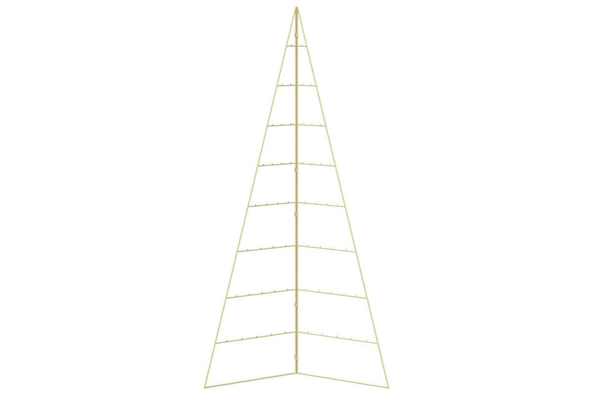 Vidaxl Metal Christmas Tree With Folding Stand Kuopio 210 Cm Steel-4