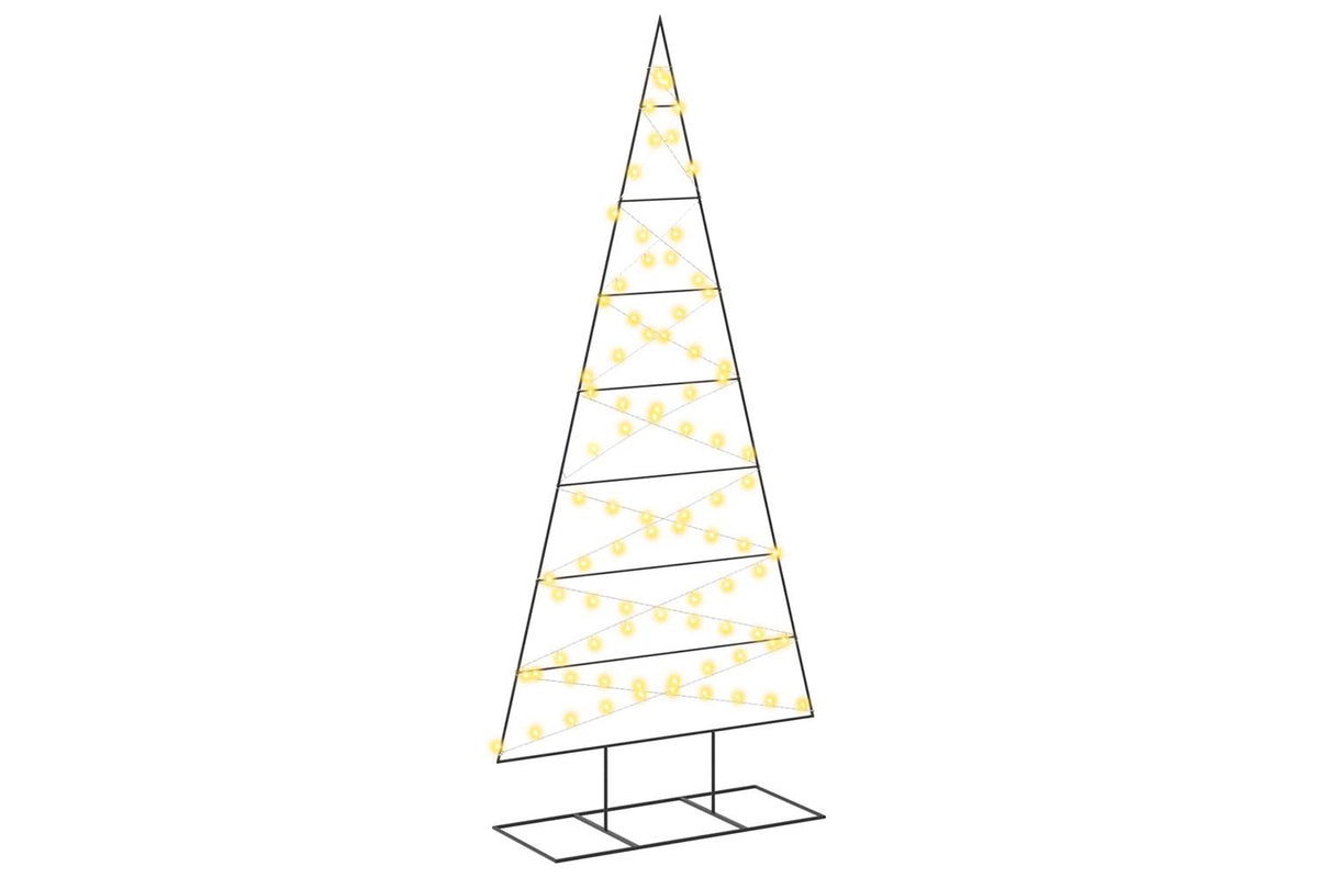 Vidaxl Metal Christmas Tree With Triangle Stand Kuopio 210 Cm