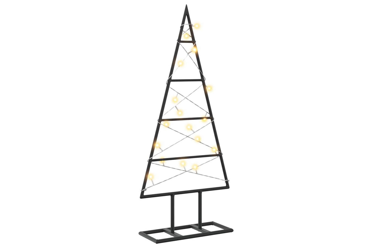 Vidaxl Metal Christmas Tree With Triangle Stand Kuopio 60 Cm