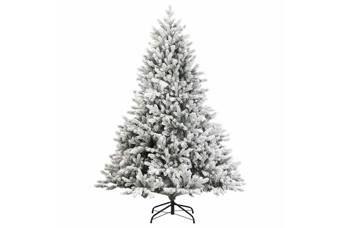 Vidaxl Artificial Hinged Christmas Tree 120 Cm 150 Leds Warm White-5