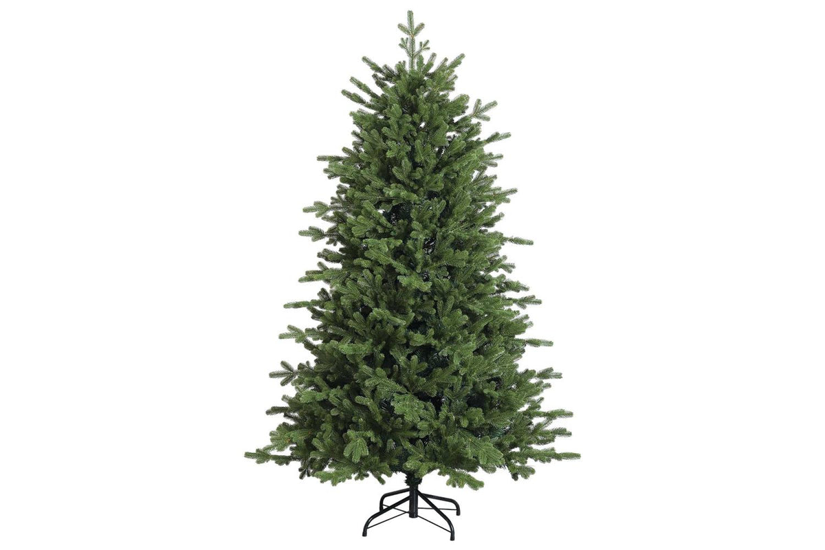 Vidaxl Artificial Hinged Christmas Tree 150 Cm 150 Leds Warm White-5