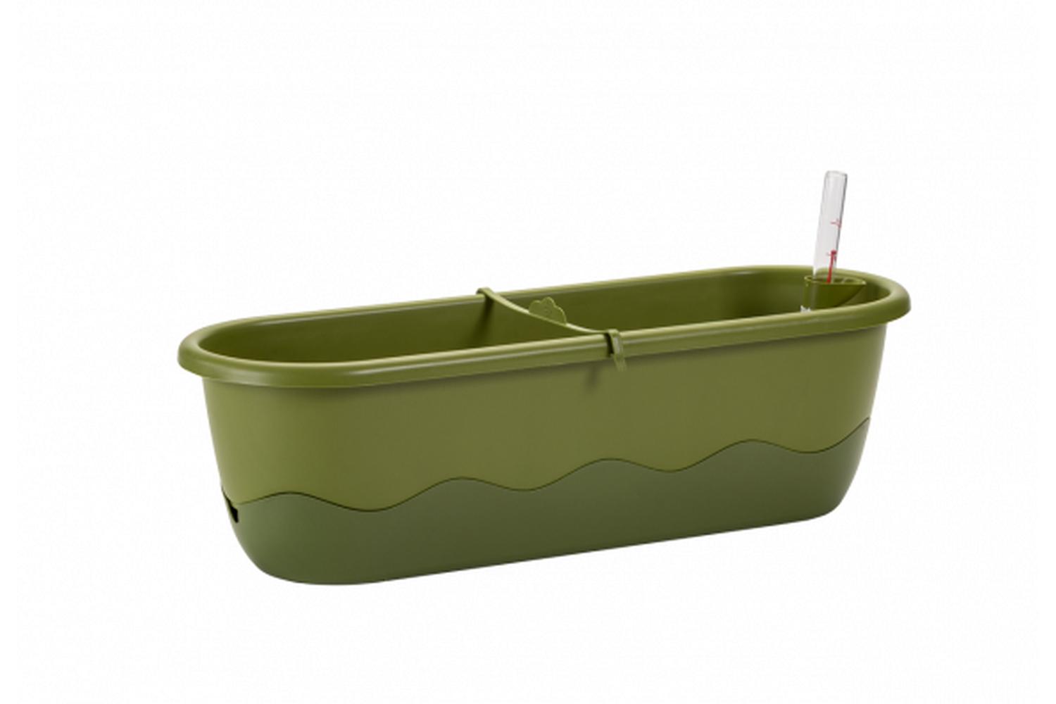 Plastia Mareta Flower Box | Green | 60cm-2