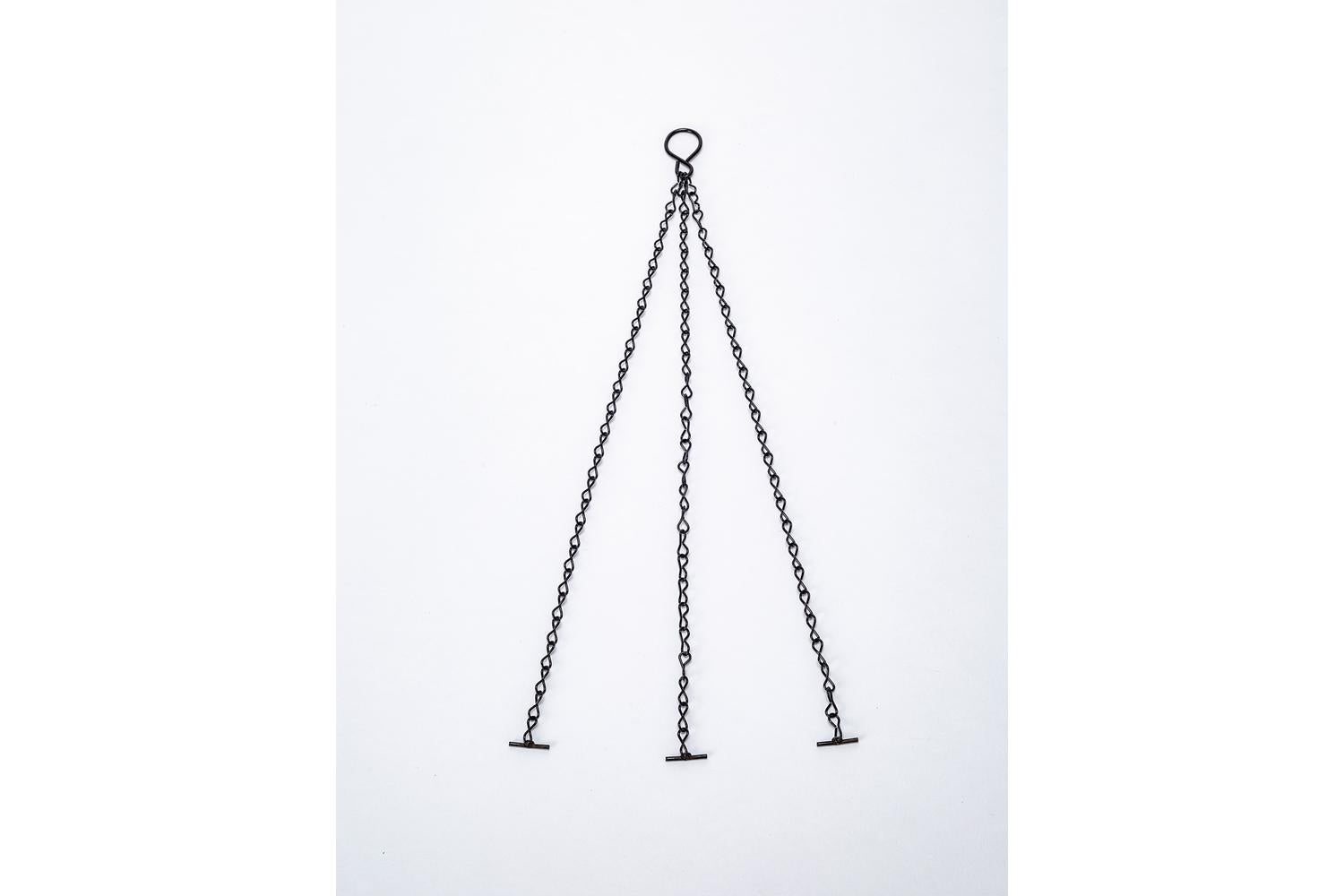 Plastia Mareta Hanging Baskets Chain| Black | 40cm