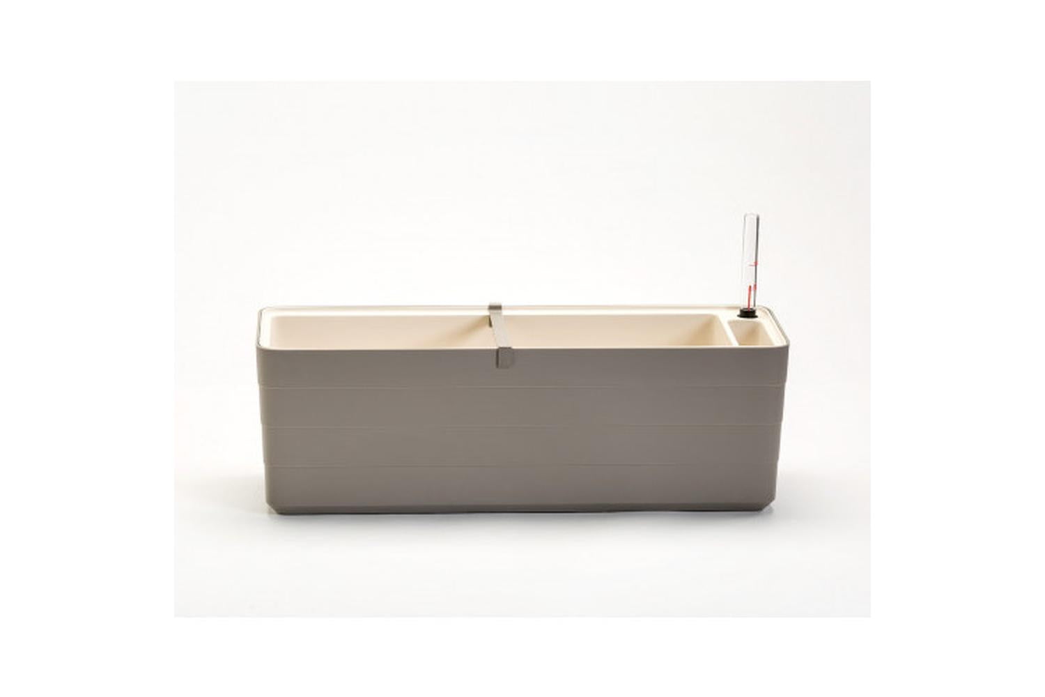 Plastia Berberis Flower Box | Taupe & Beige | 60cm-8