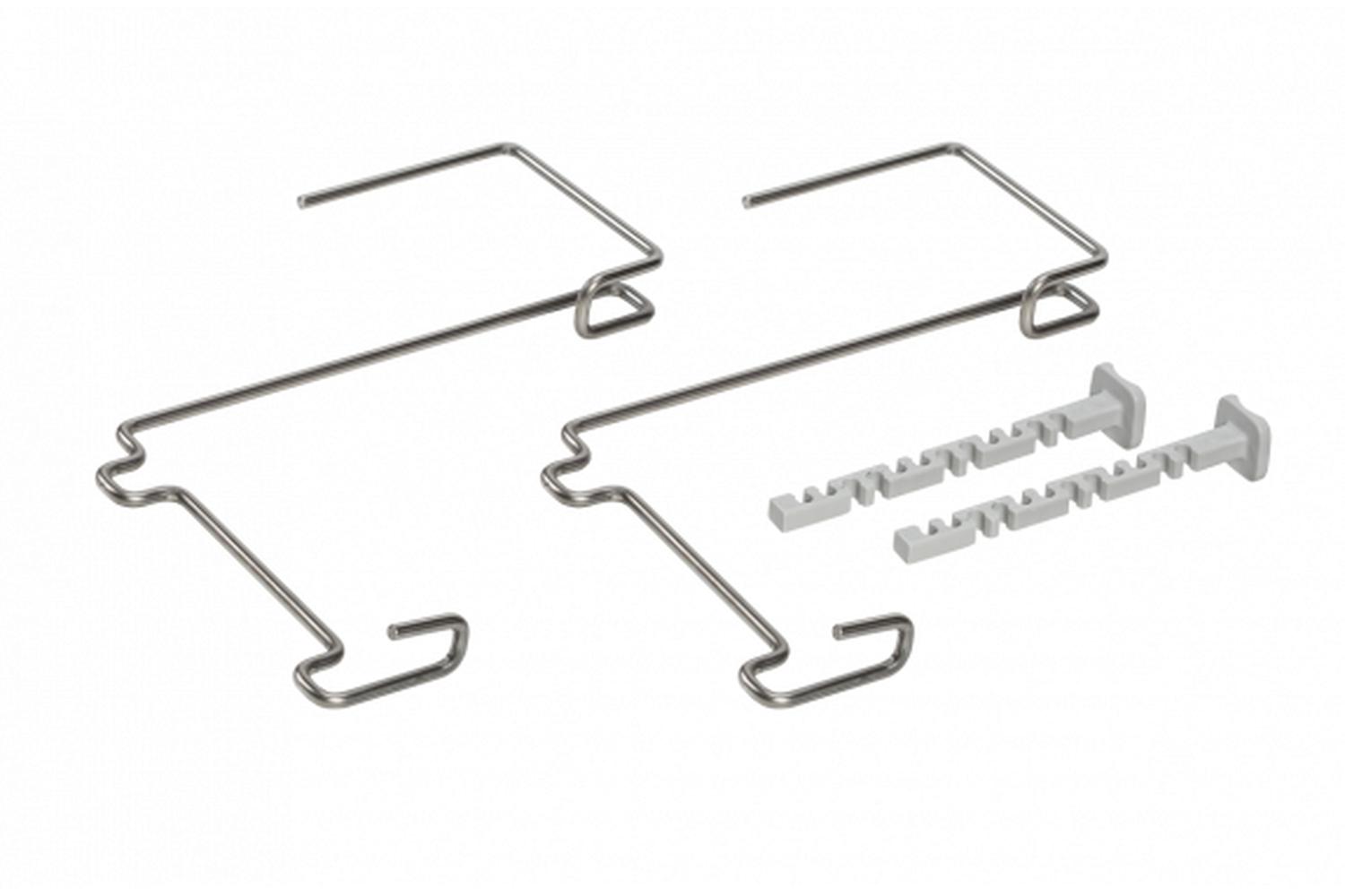 Plastia Berberis Metal Holders | 2 Pcs | Silver