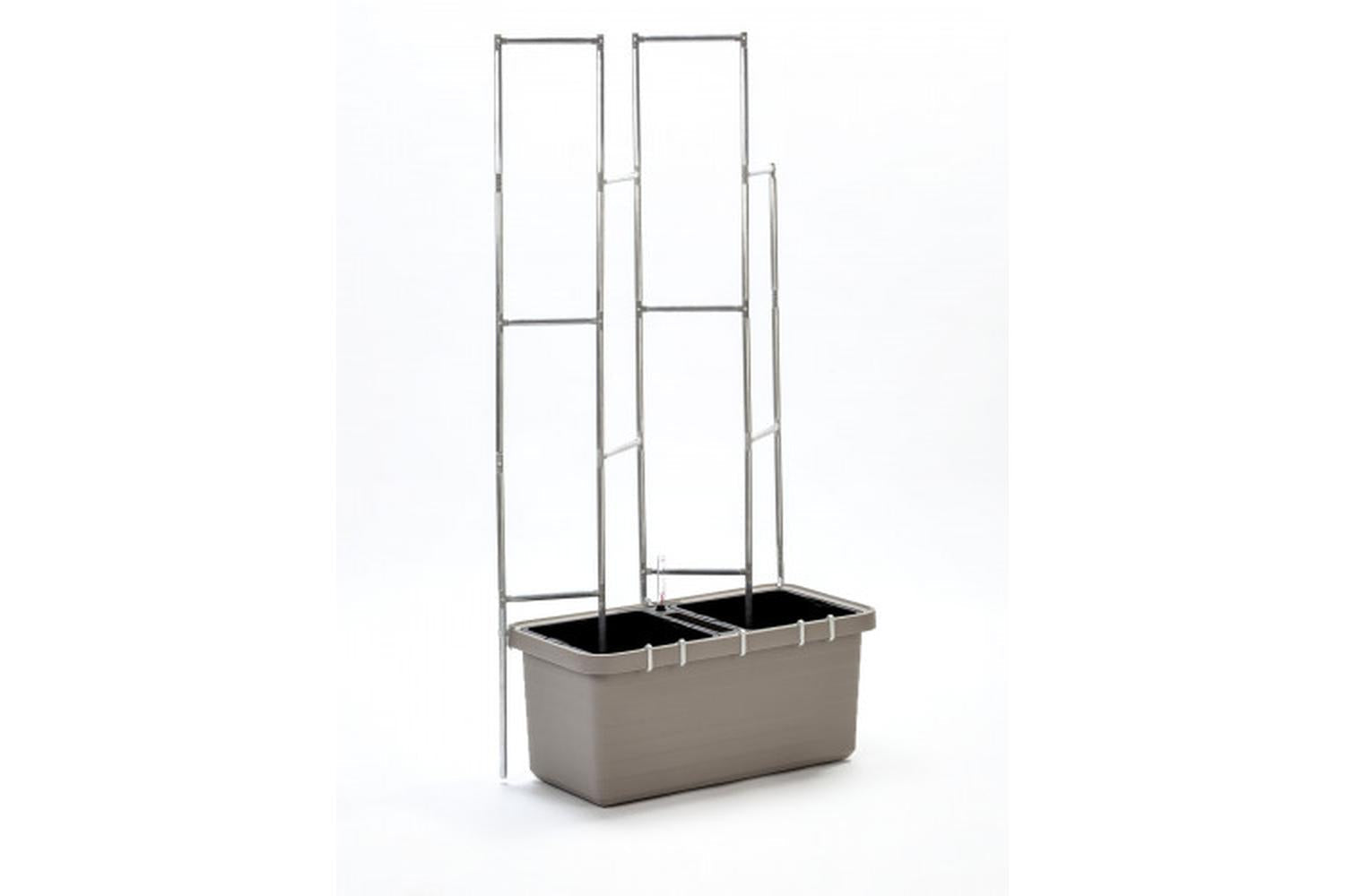 Plastia Berberis Flower Box Duo | Grey | 78cm-7