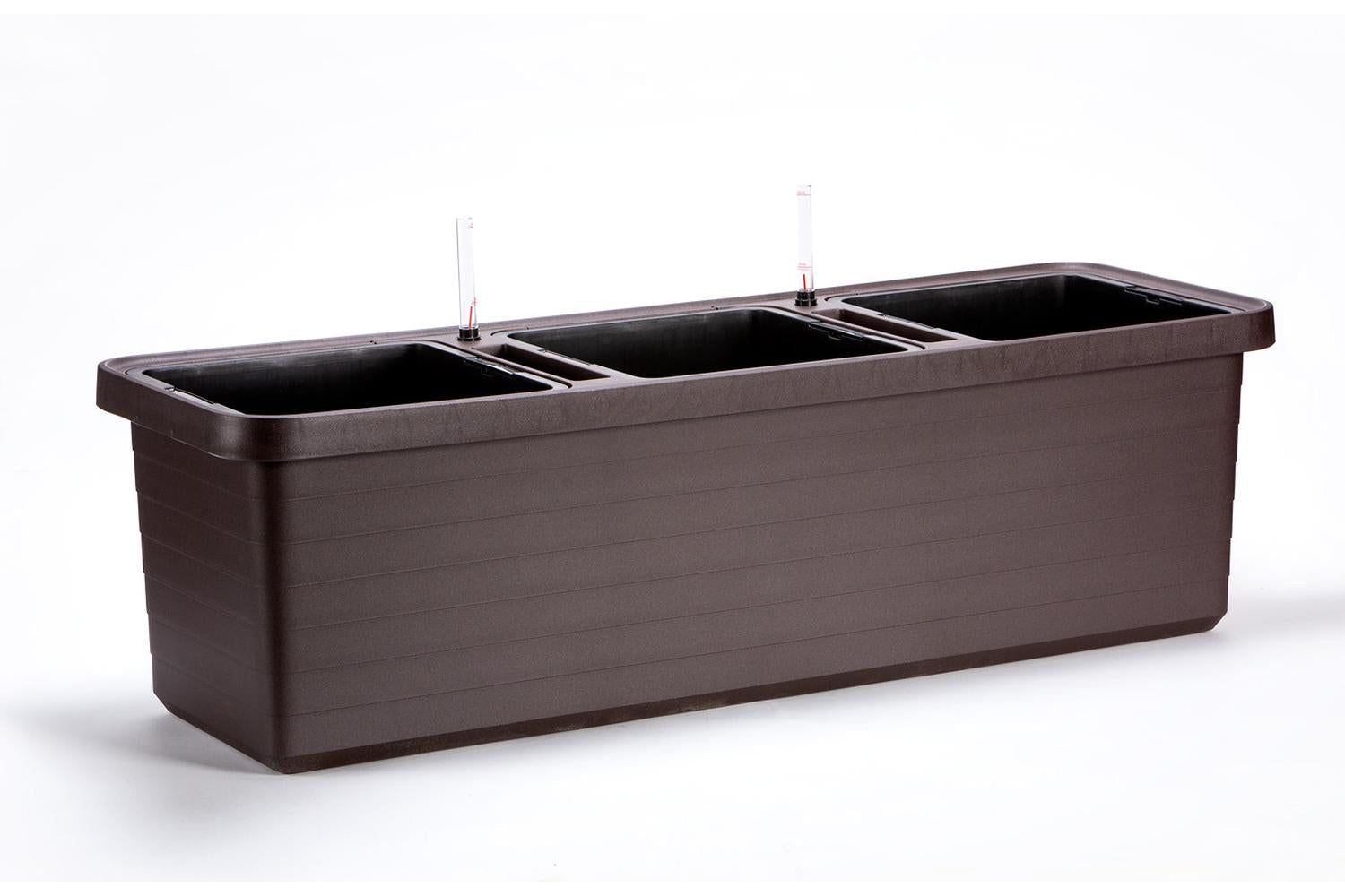 Plastia Berberis Trio Flower Box | Anthracite |  117cm-3