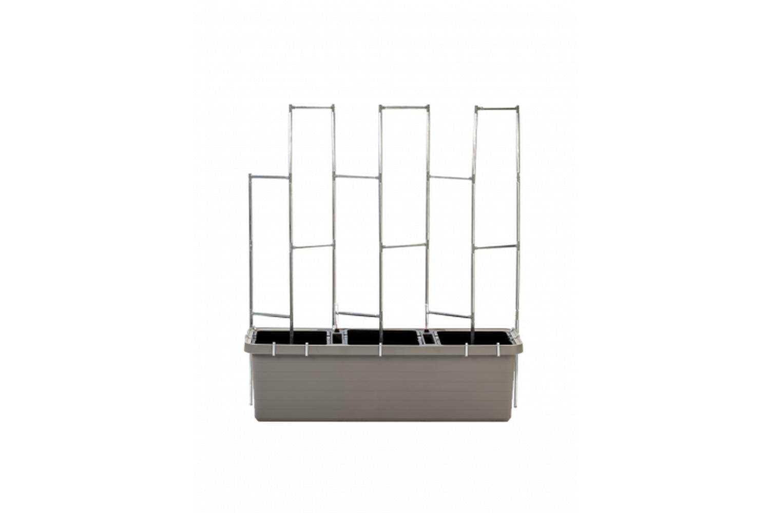 Plastia Berberis Trio Flower Box | Anthracite |  117cm-6