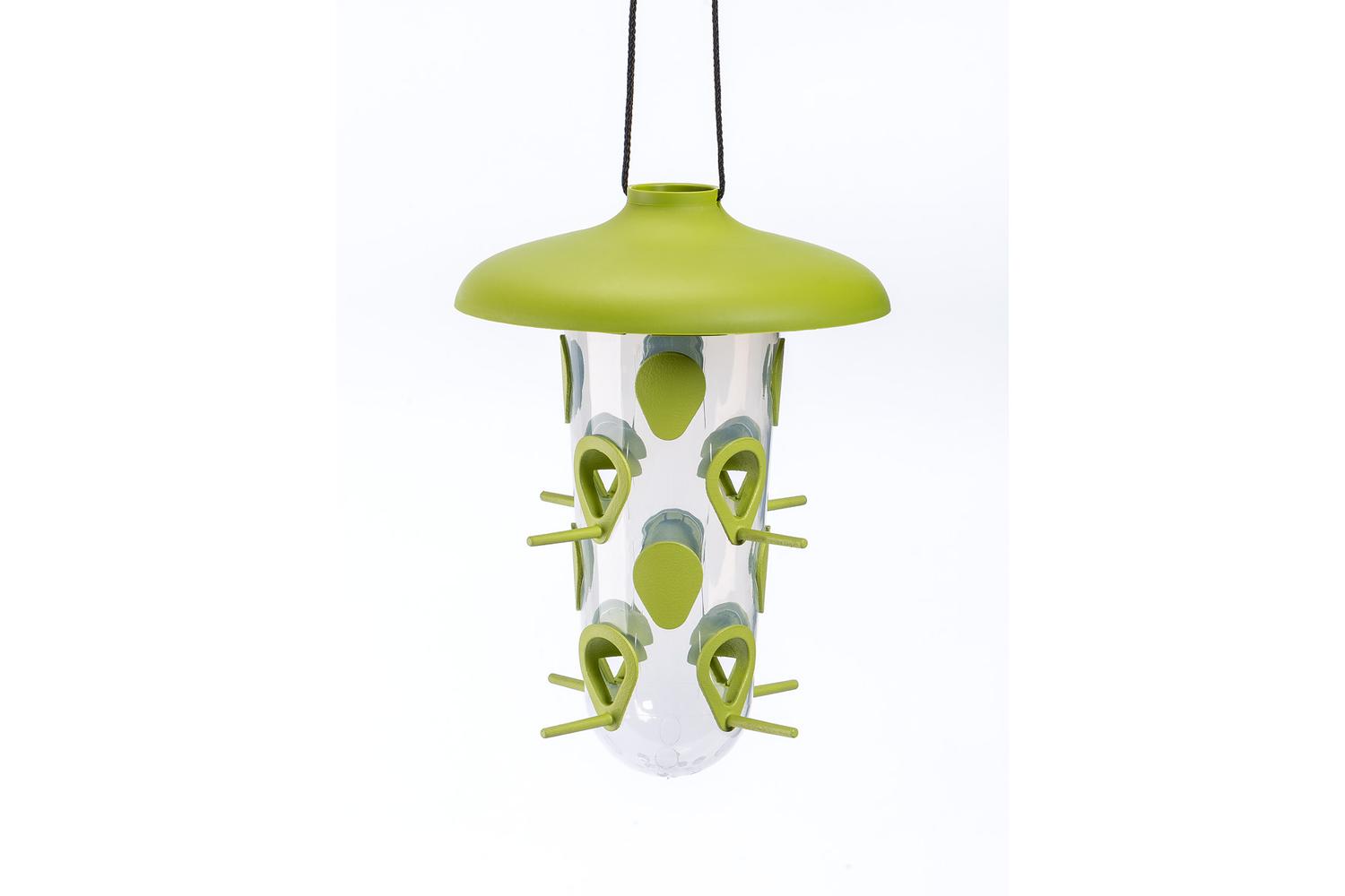 Plastia Robin Birdfeeder Birdbath | Green | 22cm