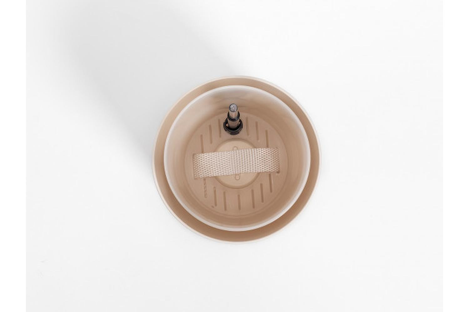 Plastia Tolita Flower Pot | Beige | 19cm-3