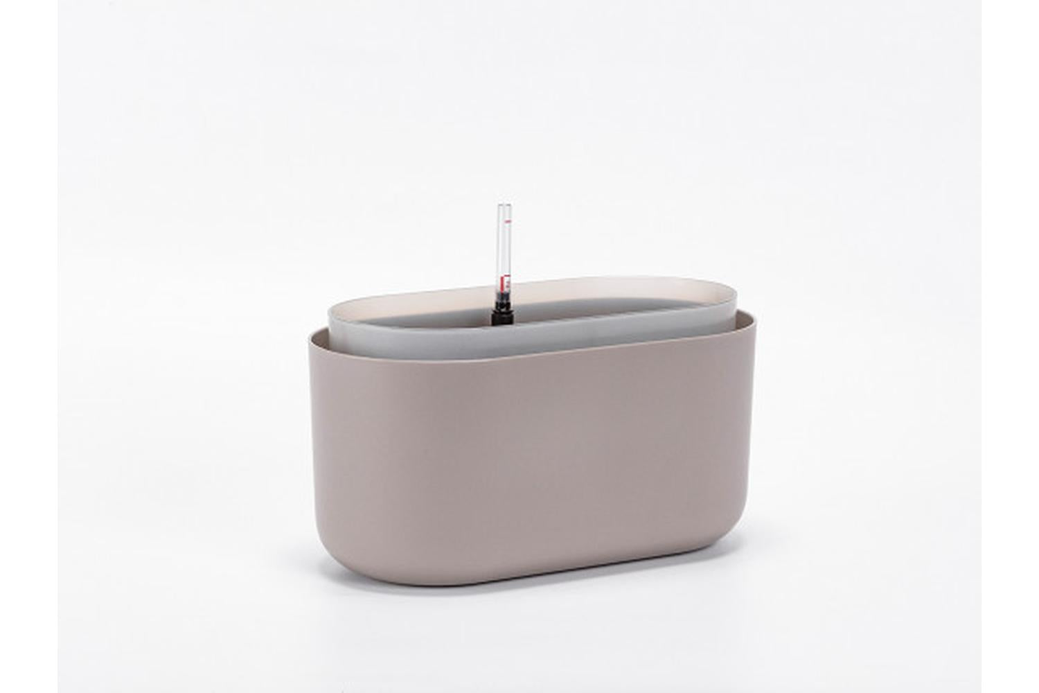 Plastia Tolita Flower Box | Taupe | 16.6cm