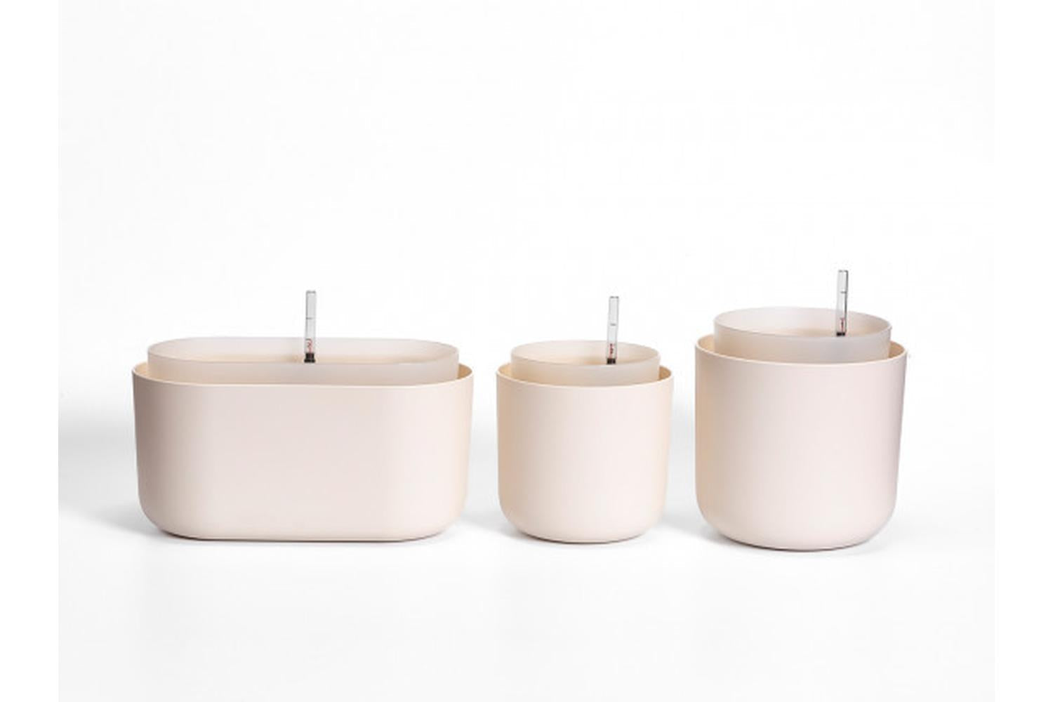 Plastia Tolita Flower Box | Beige | 16.6cm-2