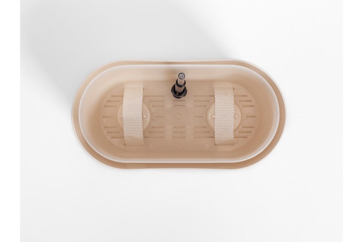 Plastia Tolita Flower Box | Beige | 16.6cm-4