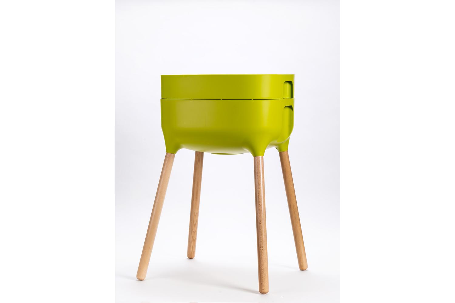 Plastia Raised Indoor Planter Urbalive | Green | 77cm