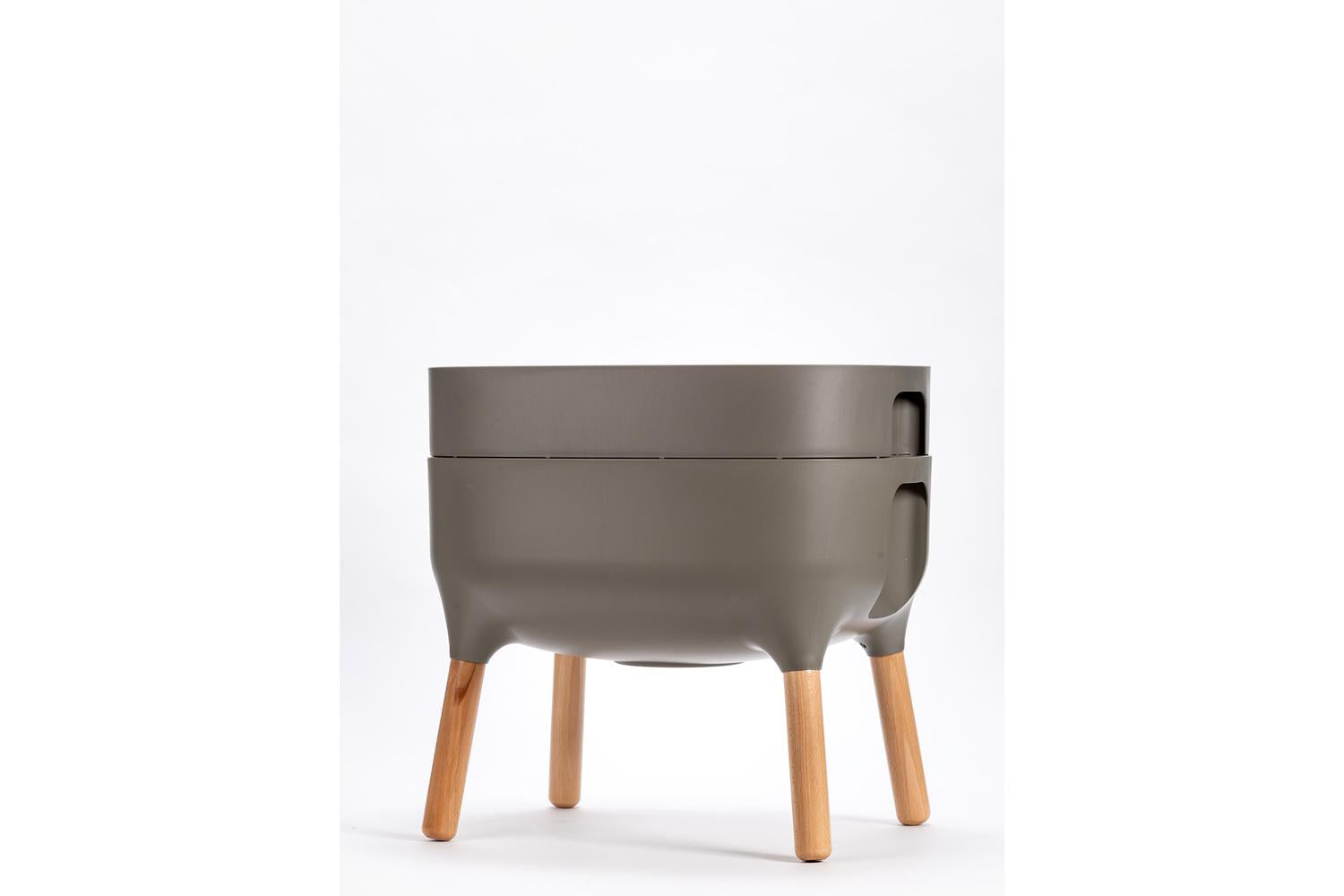 Plastia Indoor Low Planter Urbalive | Grey | 47.5cm-7