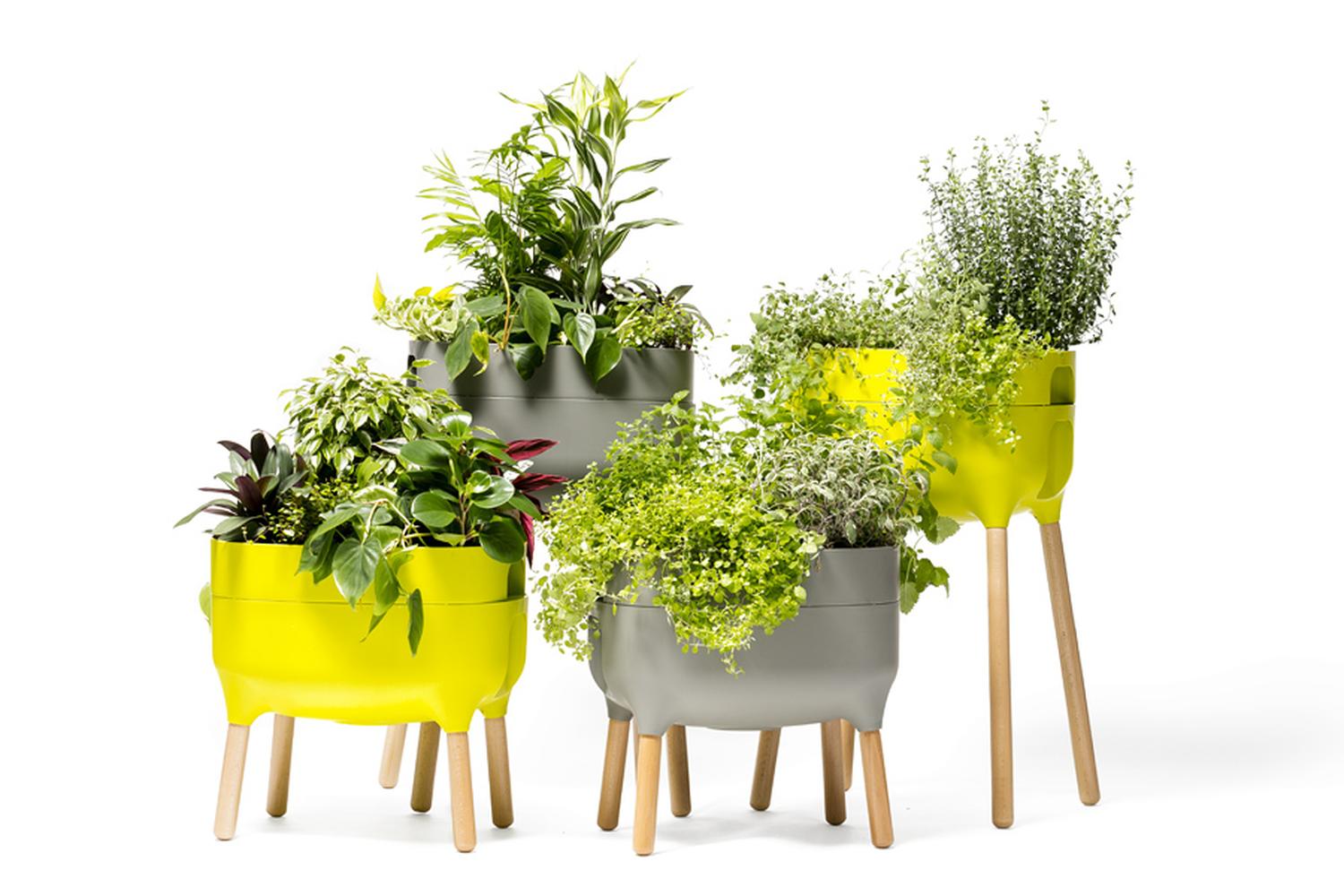 Plastia Indoor Low Planter Urbalive | Grey | 47.5cm-8