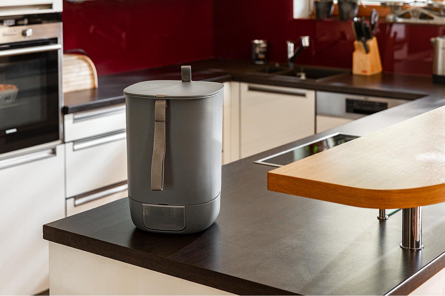Plastia Bokashi Composter | Grey | 35.5cm-2