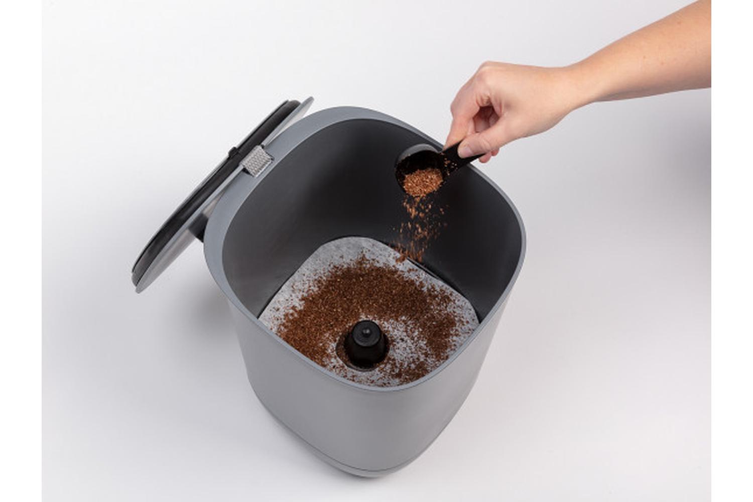 Plastia Bokashi Composter | Grey | 35.5cm-3