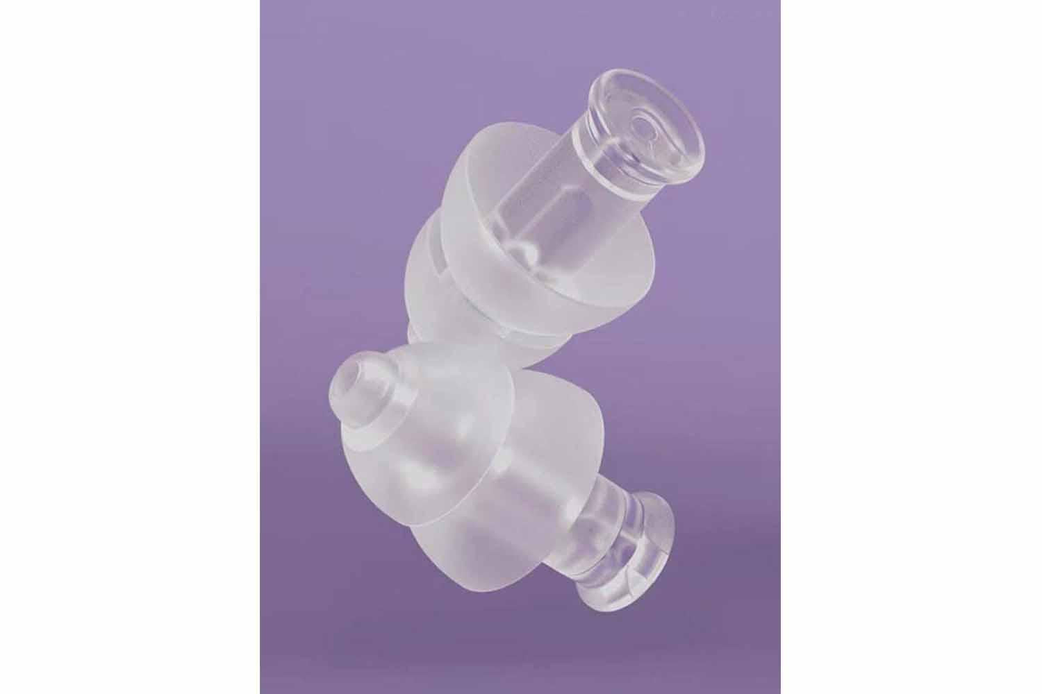 Alpine Party Plugs Hearing Protection - Transparent-2