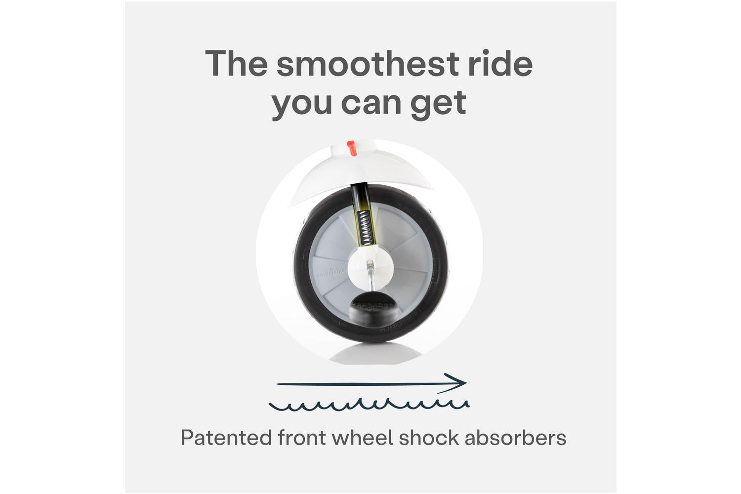 Smartrike 4-in-1 Vanilla Plus Toddler Tricycle | Black & White-3