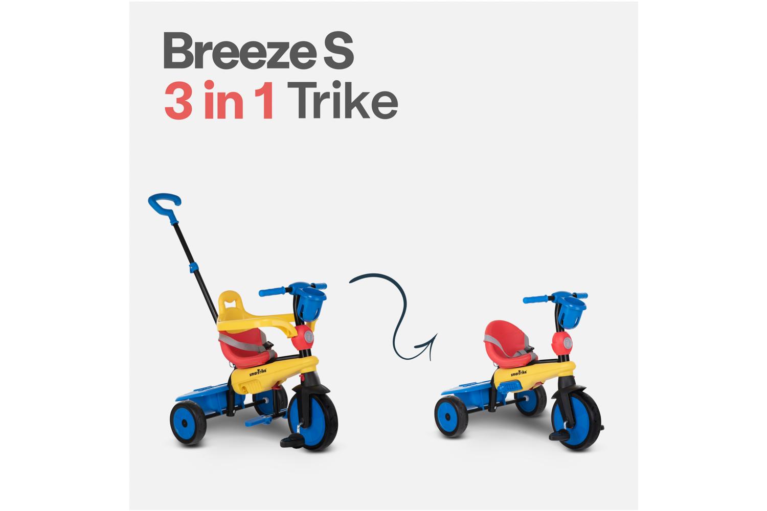 Smartrike  3-in-1 Breeze S Toddler Tricycle | Multi-2