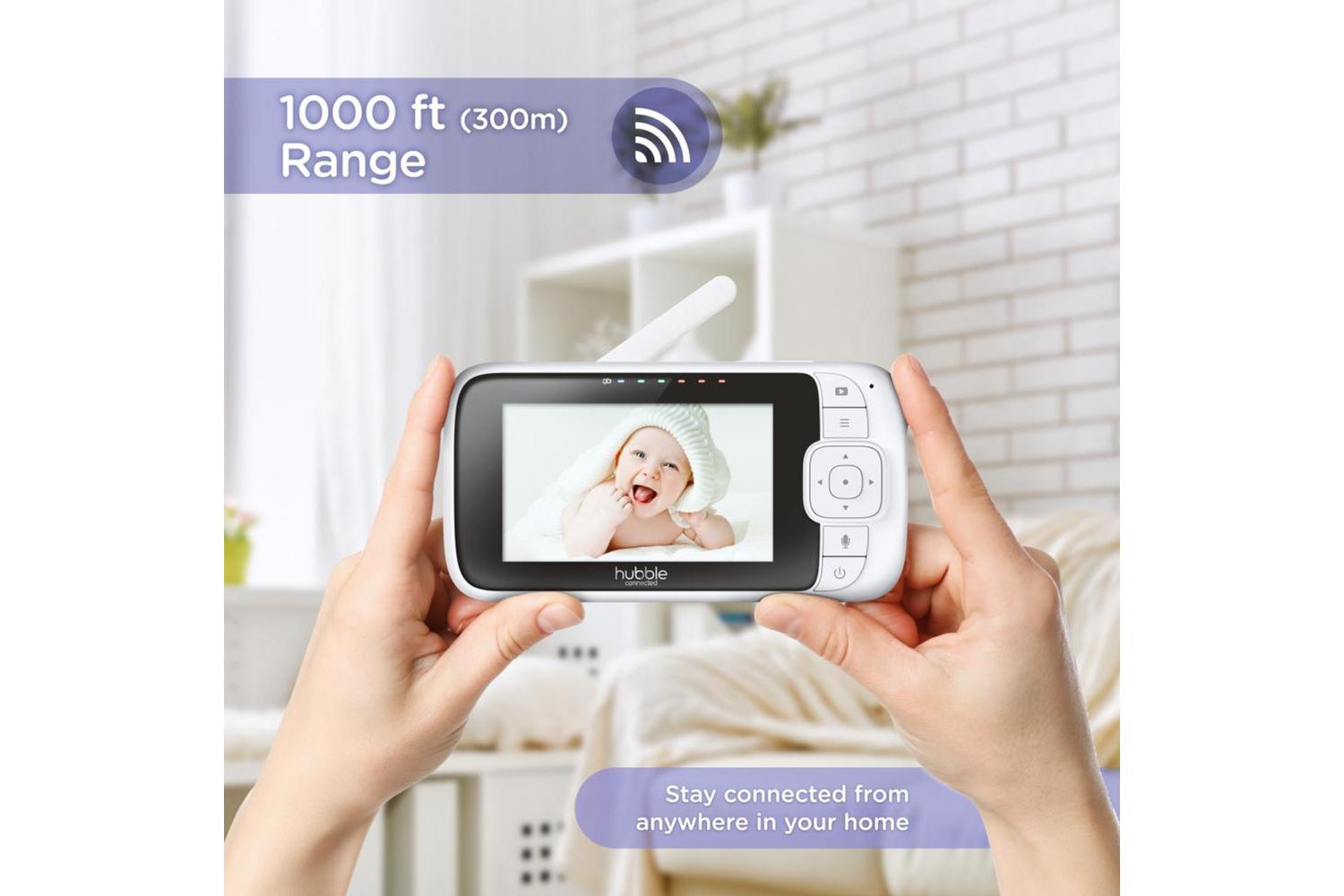 Hubble Nursery View Partner Video Baby Monitor-3