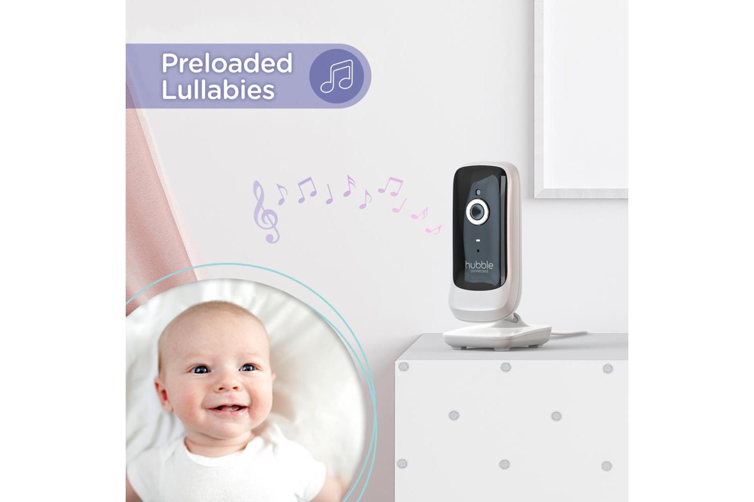 Hubble Nursery View Partner Video Baby Monitor-5