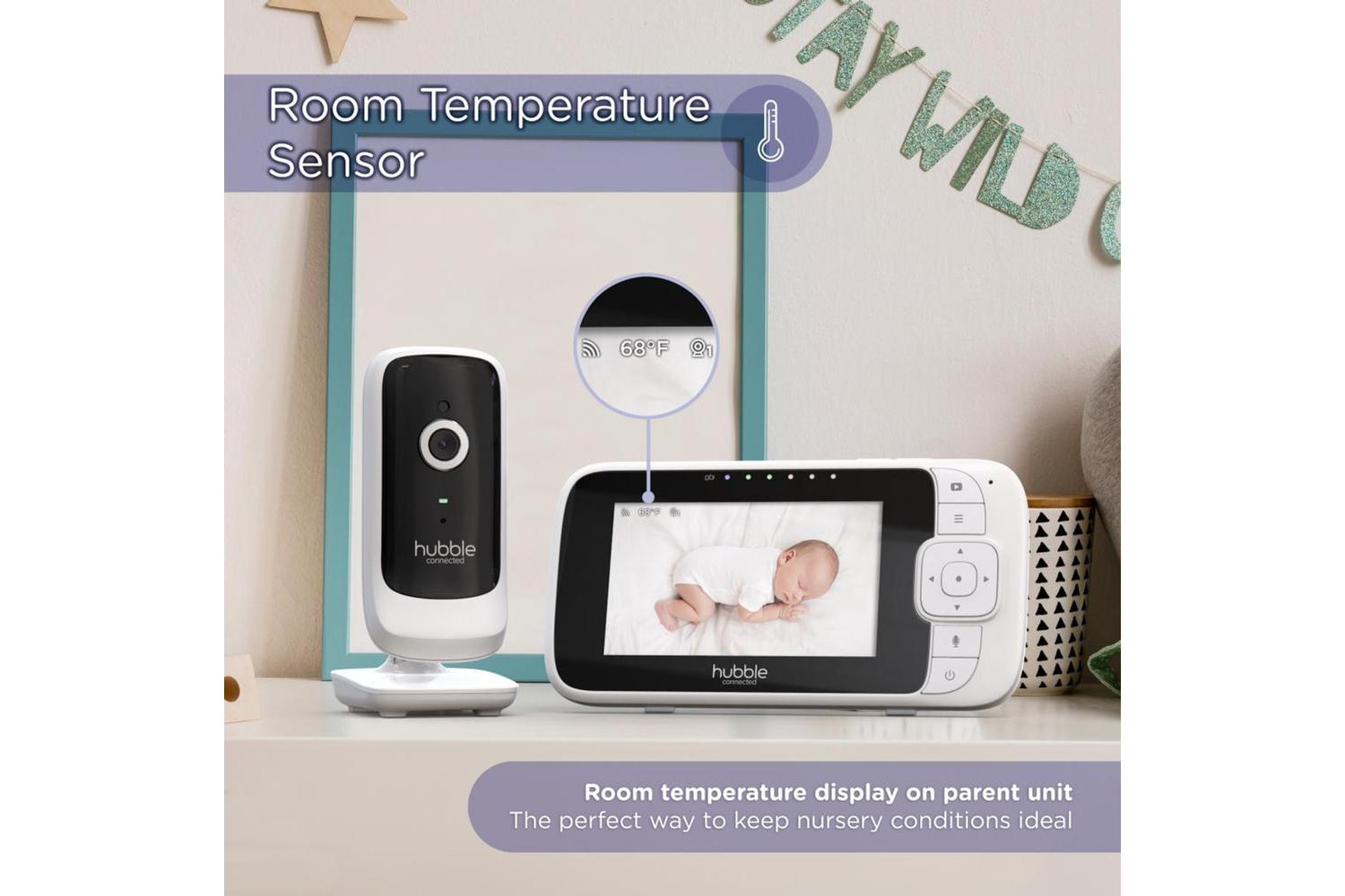 Hubble Nursery View Partner Video Baby Monitor-6