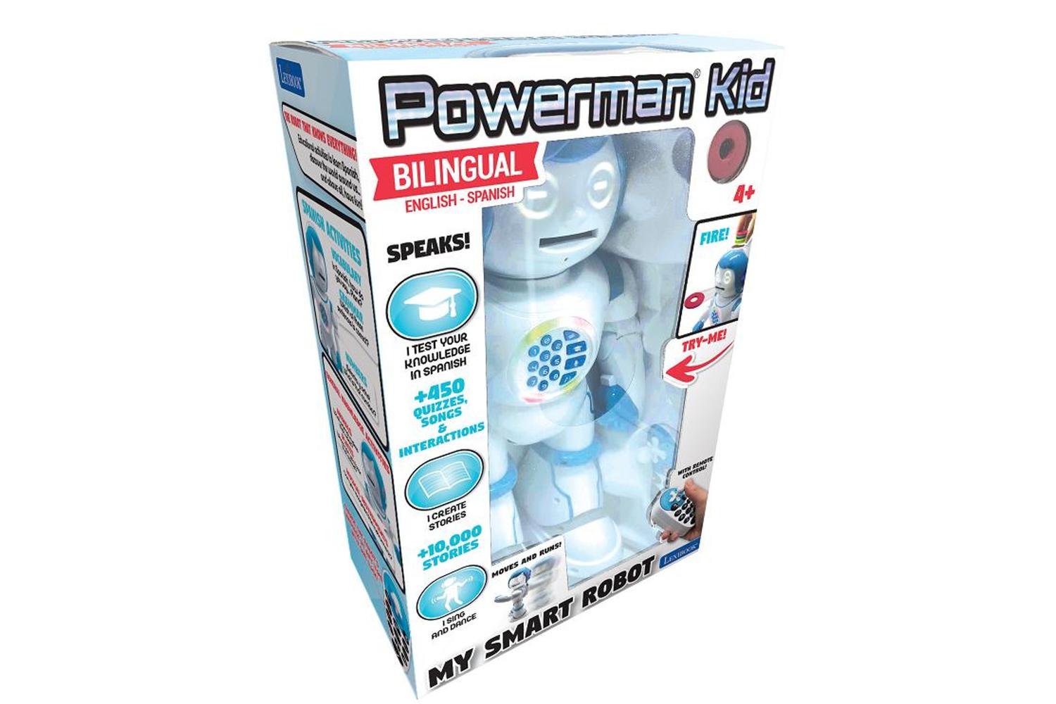Lexibook ROB90EN Powerman Kid Educational and Bilingual English/Spanish Robot-2